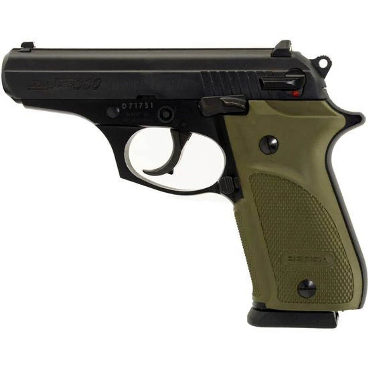 BERSA THUNDER 380ACP 3.5 COMBAT PLUS OD GRN GRIPS