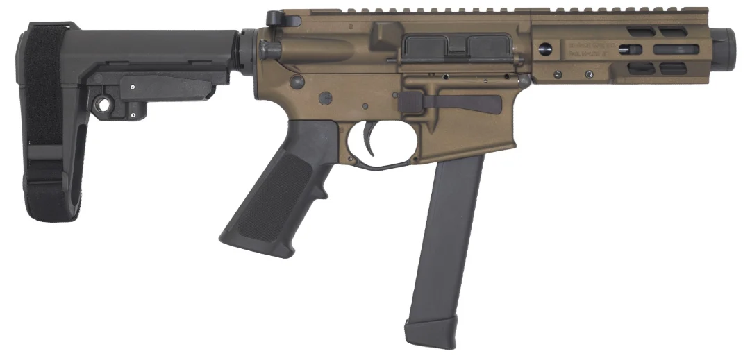 BRIGADE BM-9 9MM 6.5 MB SBA3 MLOK MINI CAN