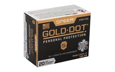 SPR GOLD DOT 9MM+P 124GR HP 20/200 - Image 2