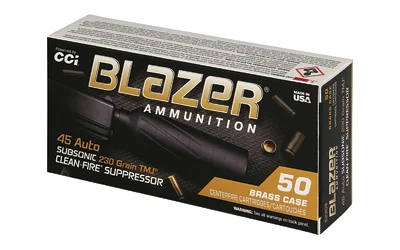 CCI BLAZER BRASS 45ACP SUP 230GR TMJ