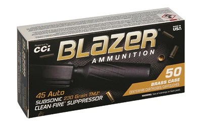 CCI BLAZER BRASS 45ACP SUP 230GR TMJ - Image 2