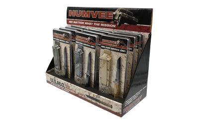 CBG HUMVEE NCK KNF DSPLY 12PC W/STH