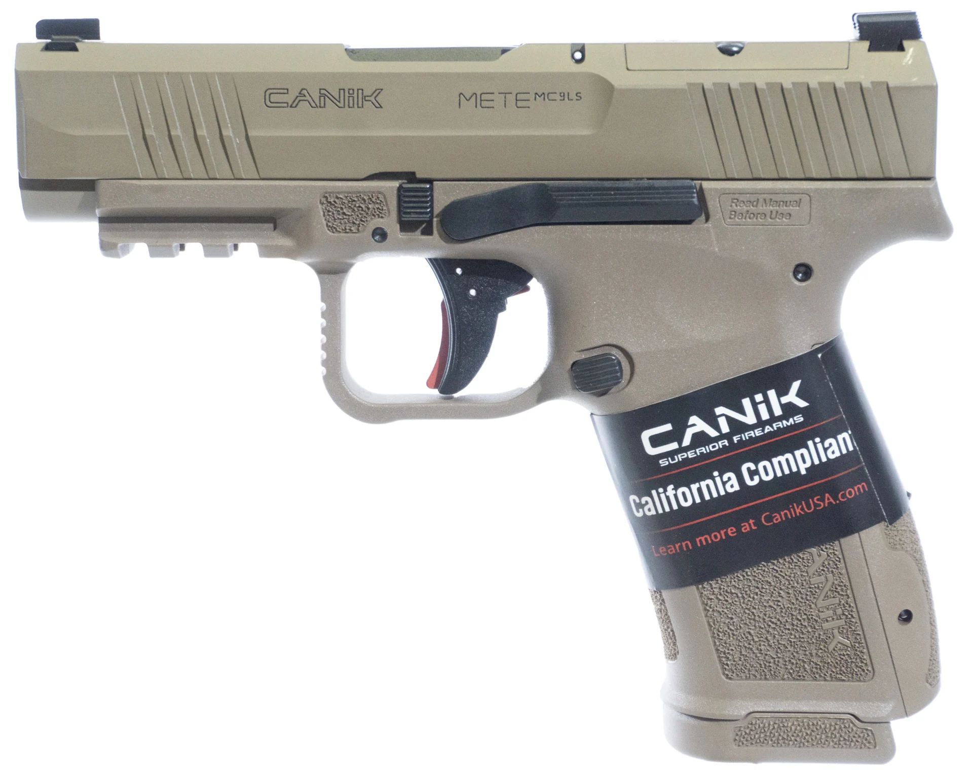 CENT METE MC9 LS FDE 9MM 3.63 10RD CA COMP