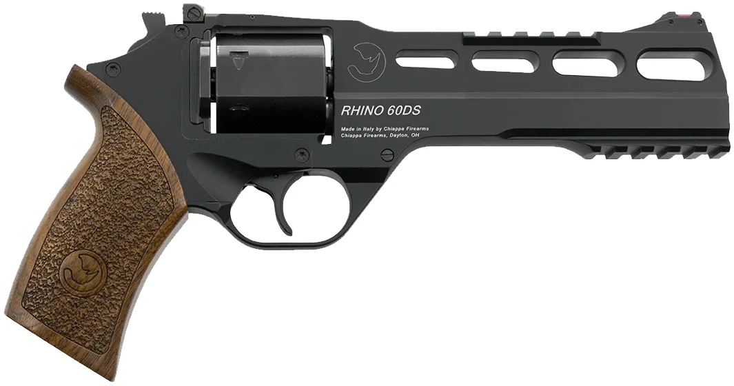 CHIAPPA RHINO 60DS 9MM 6 WALNUT FOS 6RD