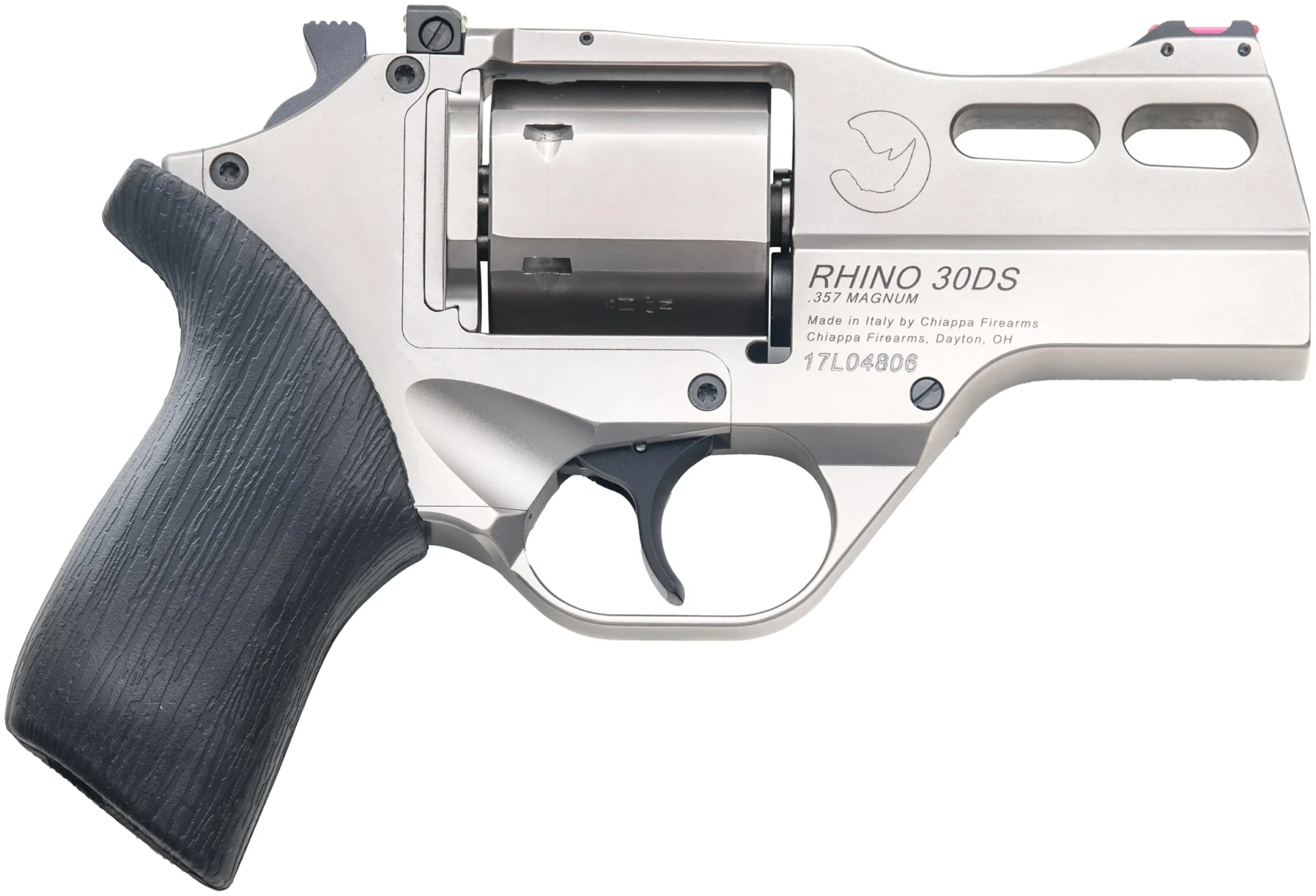 CHIAPPA RHINO 30DS 357MA 3 NKL FOFS RUBBER GRIP