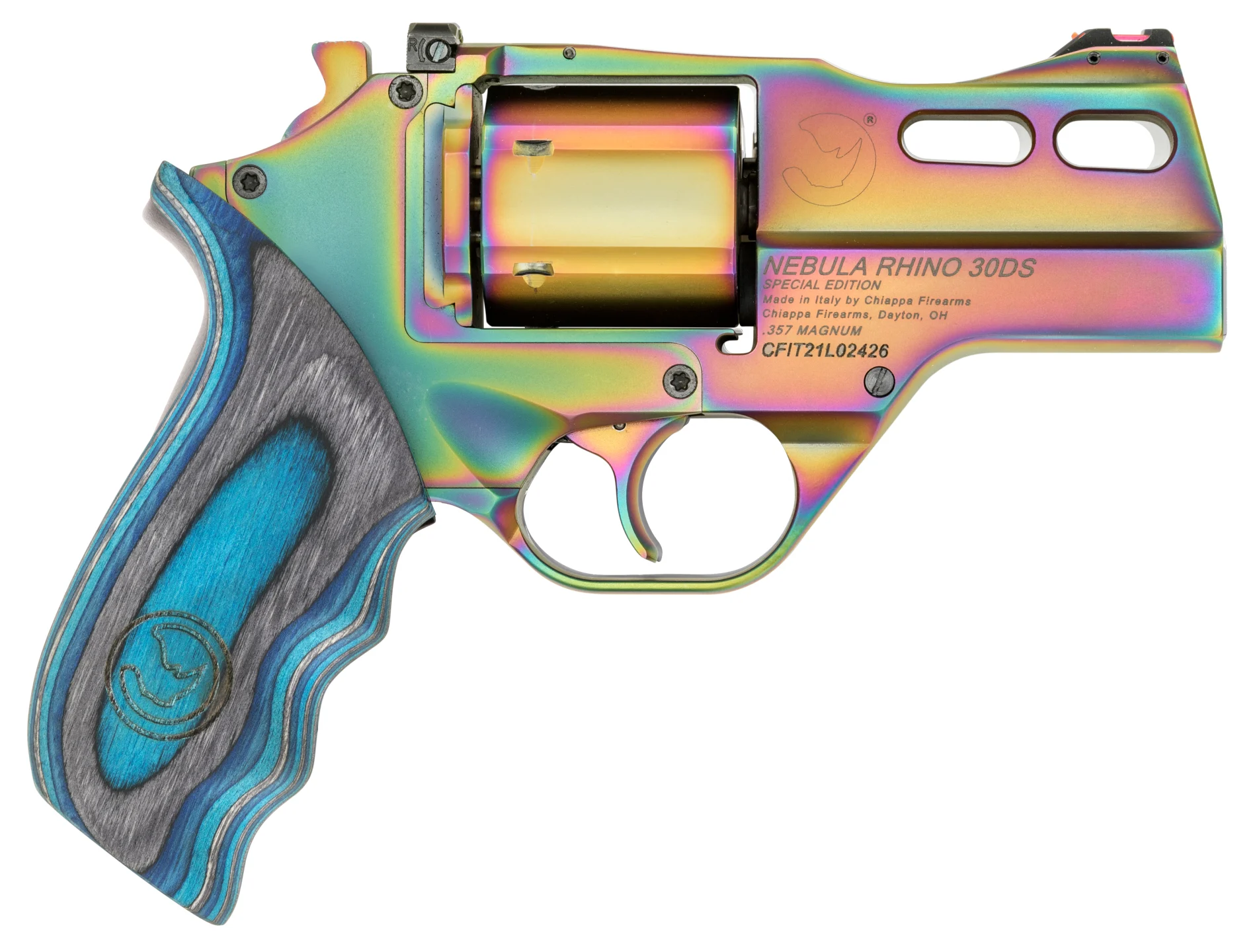 CHIAPPA RHINO 30DS 357MAG 3 NEBULA 6RD