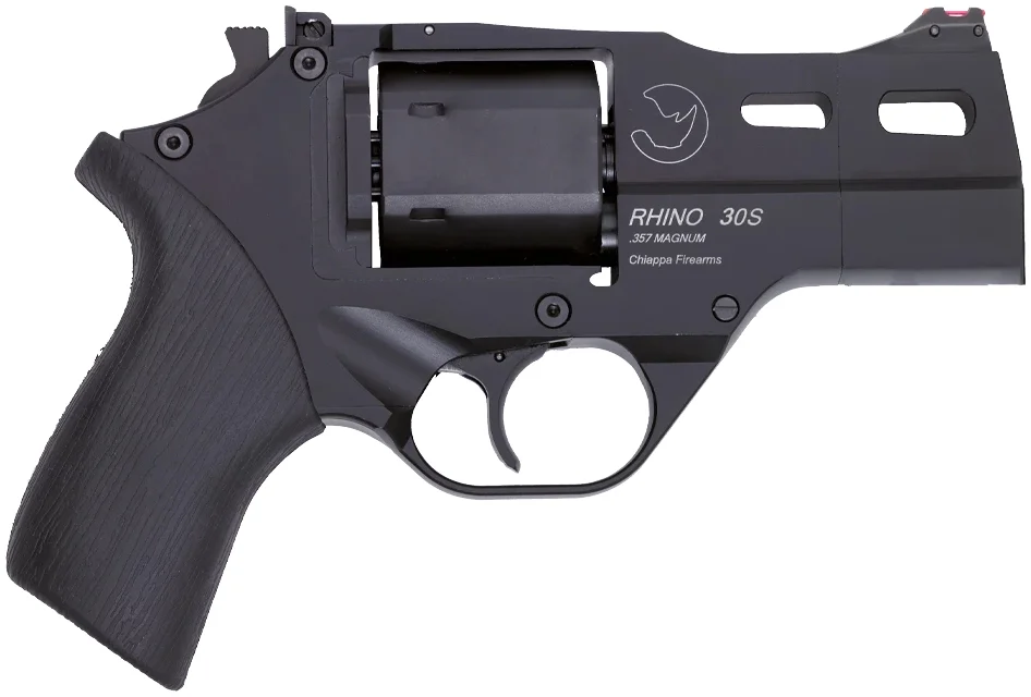 CHIAPPA RHINO 30SAR 3 357MAG BLK RUBBER GRIP