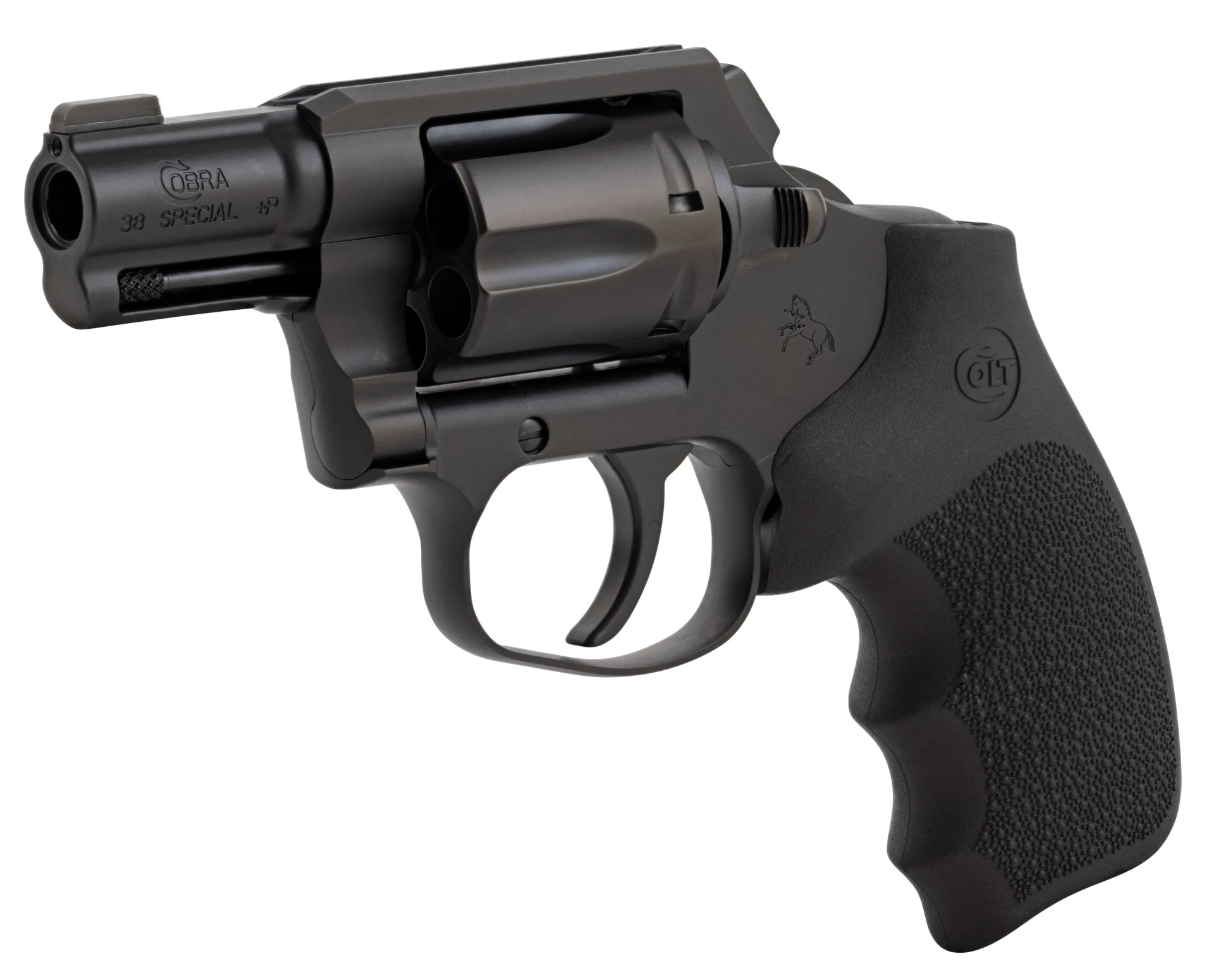 CLT NIGHT COBRA 38SPL+P 2 BLK PVD RUBBER GRIP