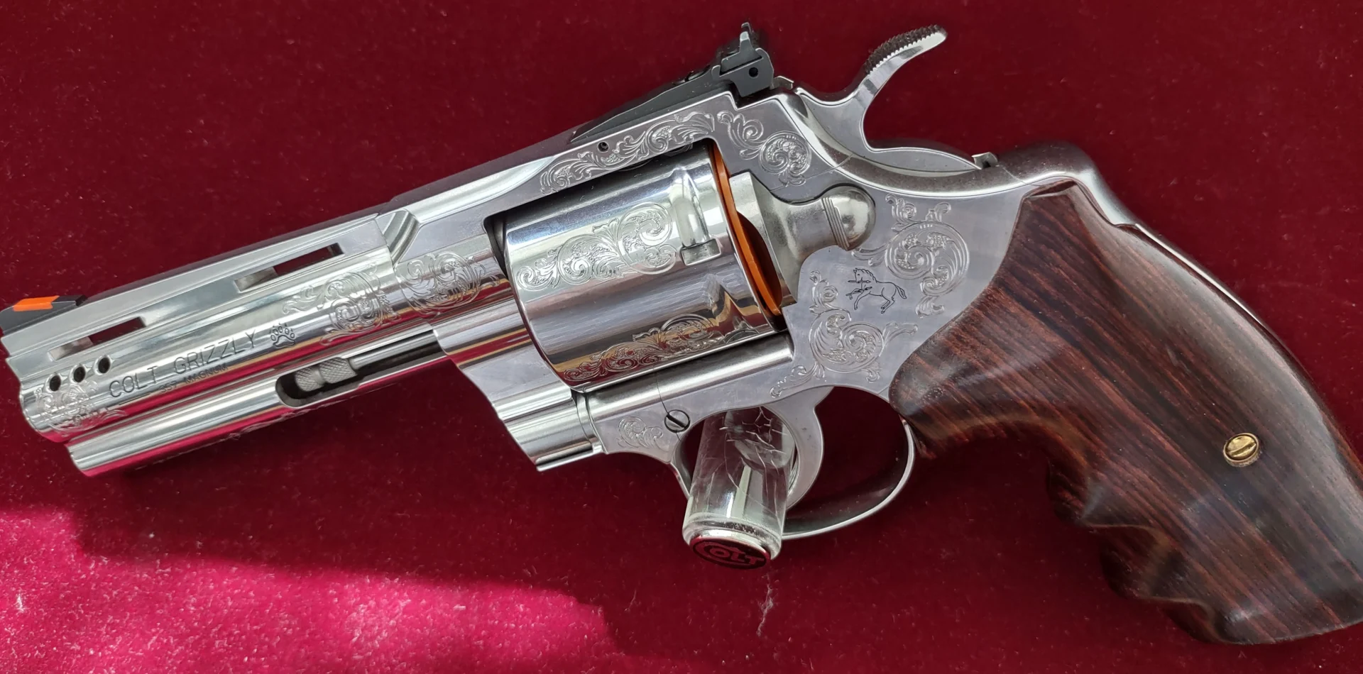 CLT CUSTOM SHOP GRIZZLY 357MAG 4.25 MACHINE ENG