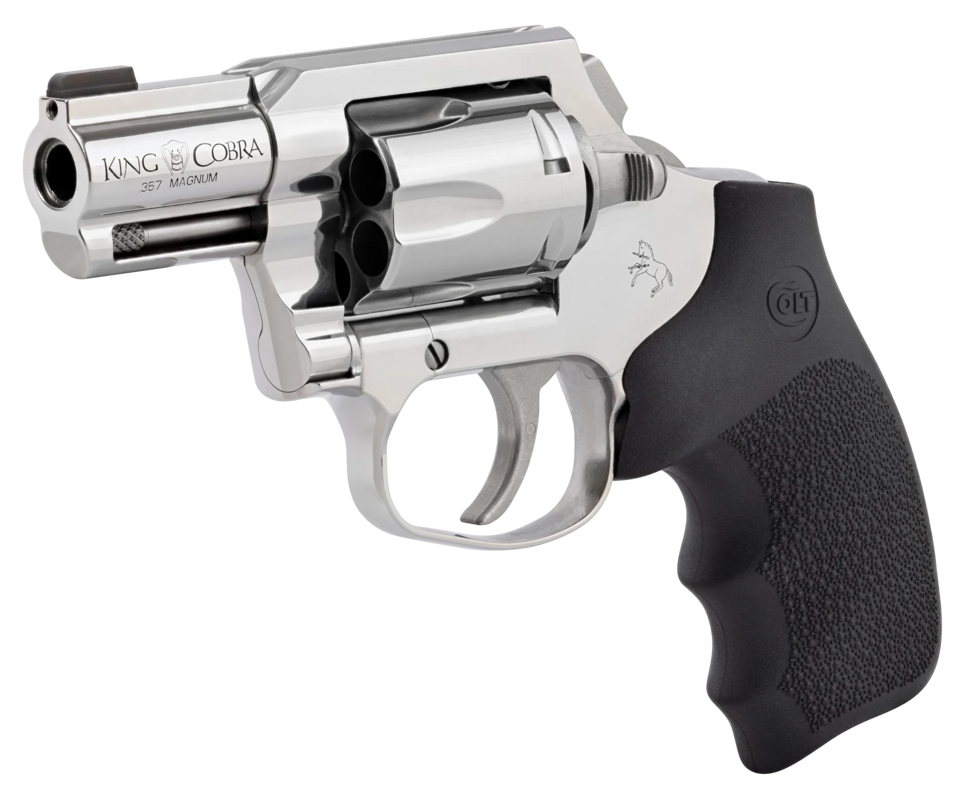 CLT KING COBRA CARRY DAO 357MAG 2 SS RUBBER