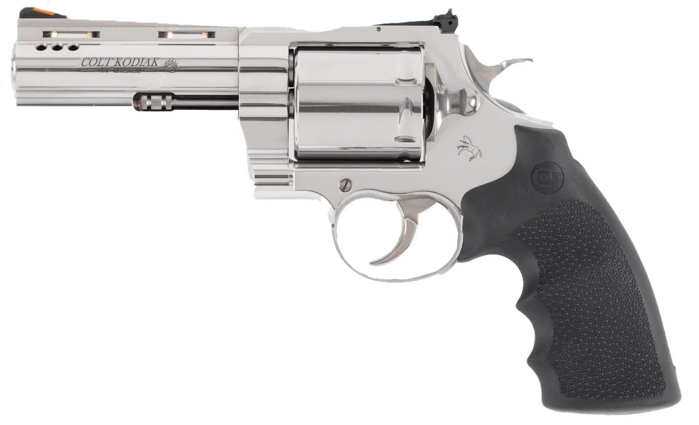 CLT KODIAK 44MAG 4.25 SS UNFLUTED RUBBER GRIP