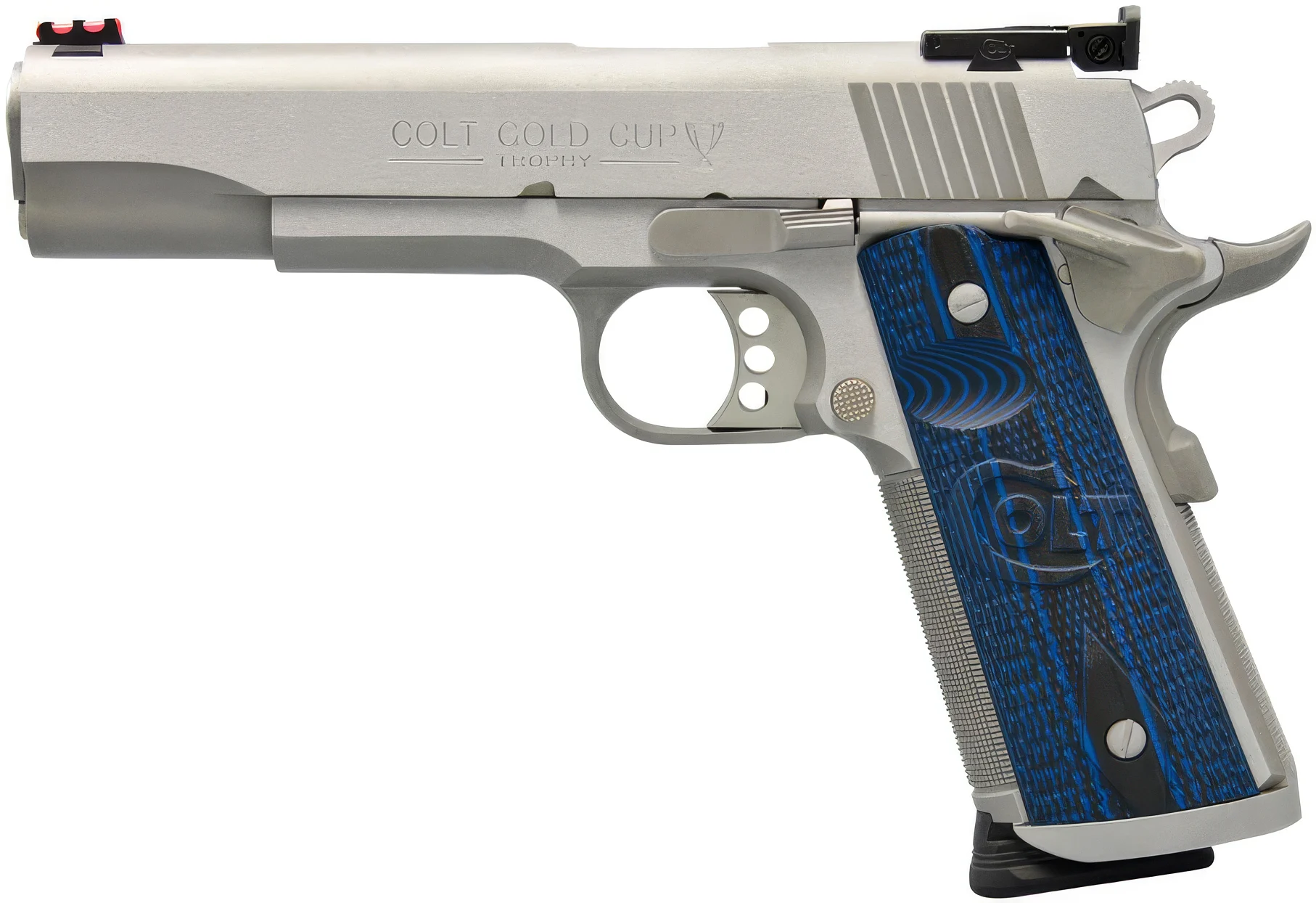 CLT GOLD CUP TROPHY 5 9MM SS FOFS BOMAR REAR