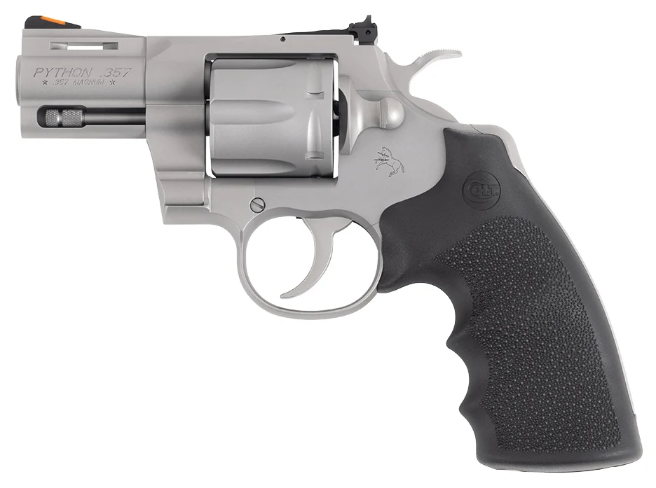 CLT PYTHON 357MAG 2.5 MATTE SS HOGUE 6RD