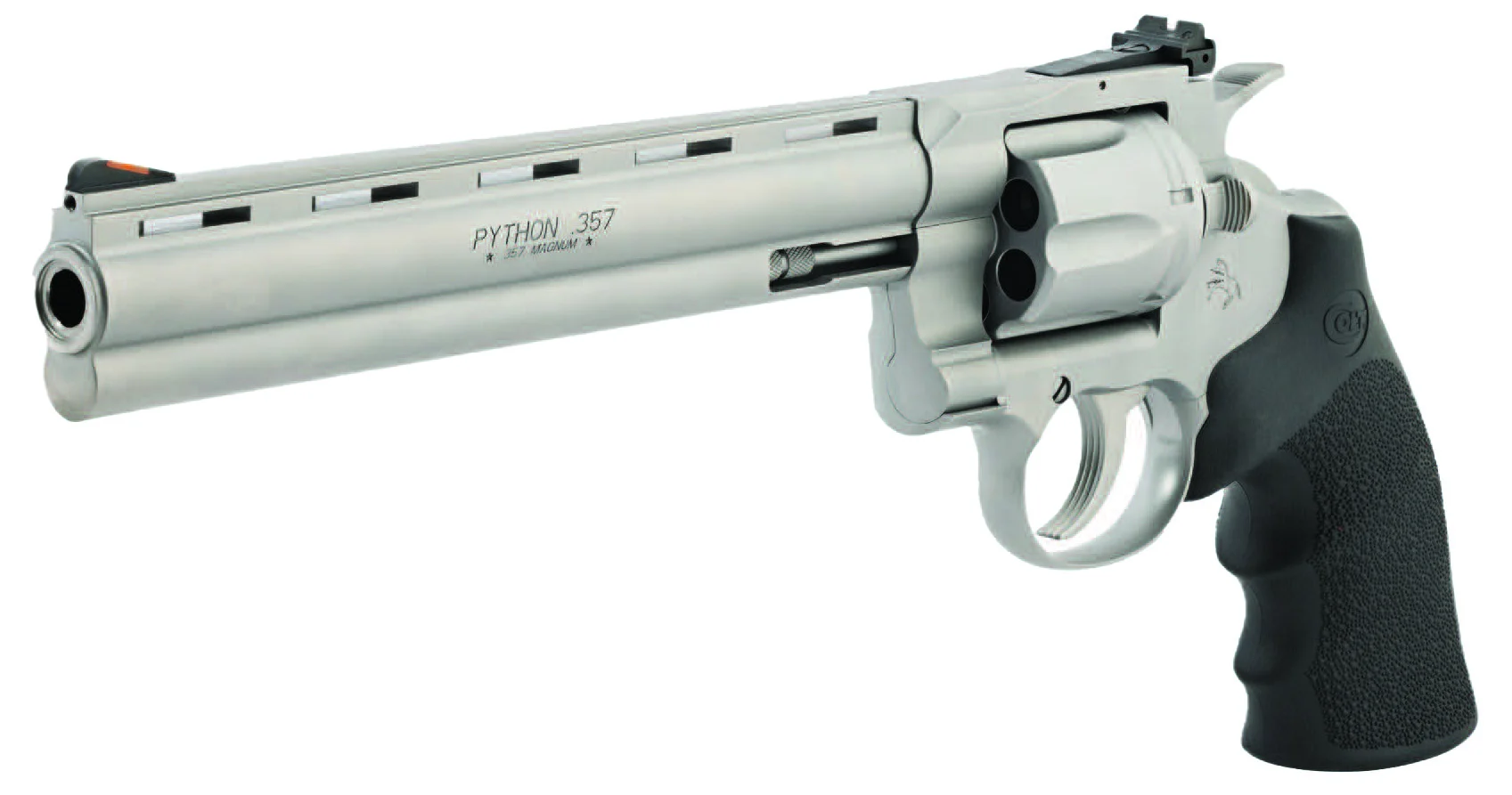 CLT PYTHON 357MAG 8 SS HOGUE GRIP 6RD
