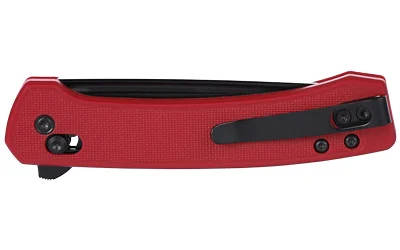 CRKT Q COMPACT 3.05" PLAIN EDGE RED - Image 3