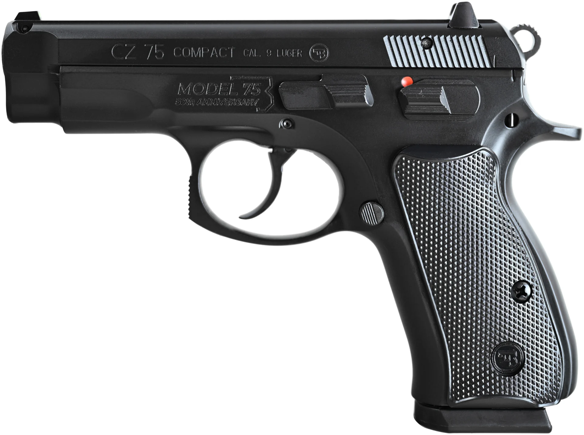 CZ 75 COMPACT 50TH ANNIV ELITE 9MM BLK 10RD