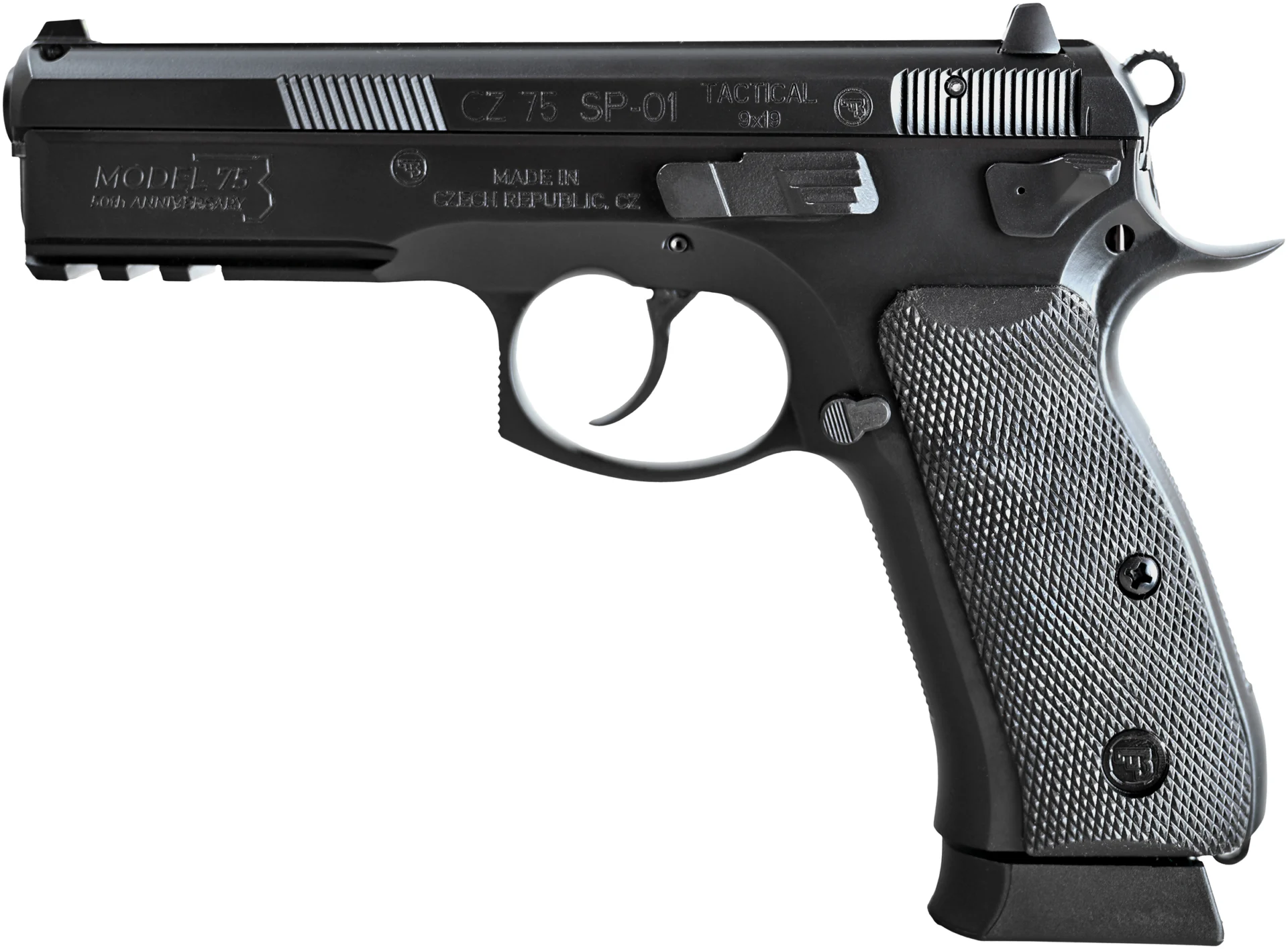 CZ 75 SP-01 TACTICAL 50TH ANNIV 9MM BLK 19RD