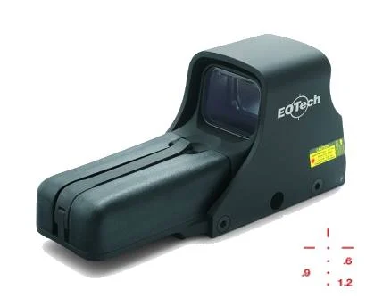 EO TECH 552 308 BALLISTIC RETICLE