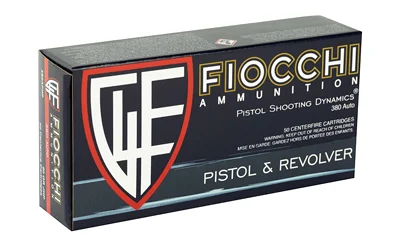 FIOCCHI 380ACP 90GR JHP 50/1000 - Image 2