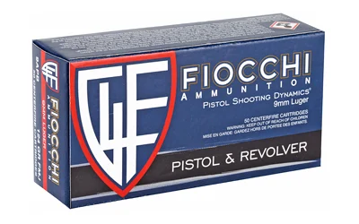FIOCCHI 9MM 124GR FMJ 50/1000 - Image 2