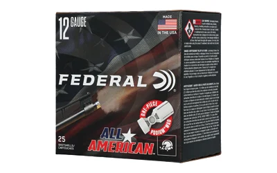 FED ALL AMER 12GA 2.75" 1 1/8OZ #7.5