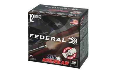 FED ALL AMER 12GA 2.75" 1 1/8OZ #7.5