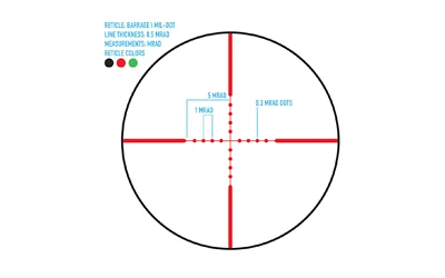FIREFIELD BARRAGE 2.5-10X40 W/LASER - Image 4