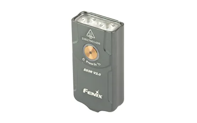 FENIX E03R V2 500LUM KEYCHAIN GRAY