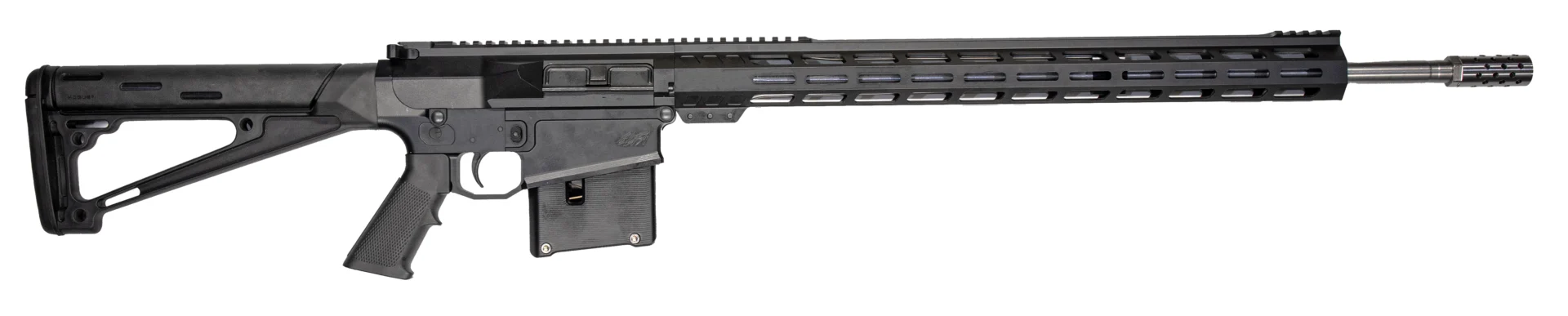 GLFA AR-10 7MM REM 24 BLK/SS