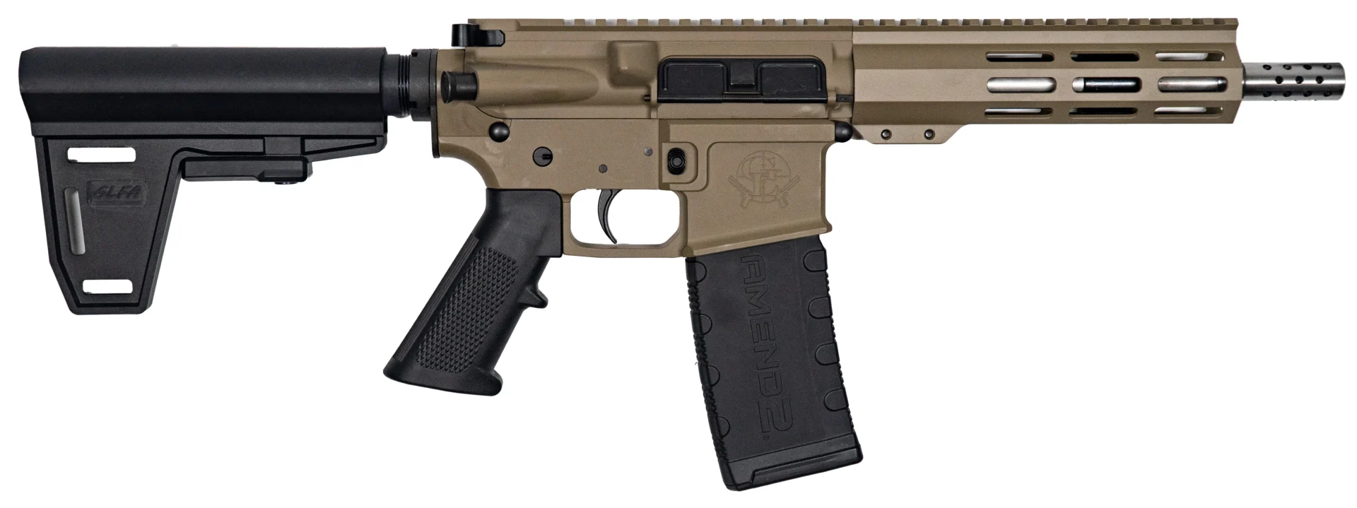 GLFA AR-15 223WYL 7.5 SS FDE 30RD