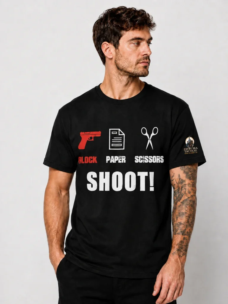 Glock, Paper, Scissors, Shoot T-Shirt