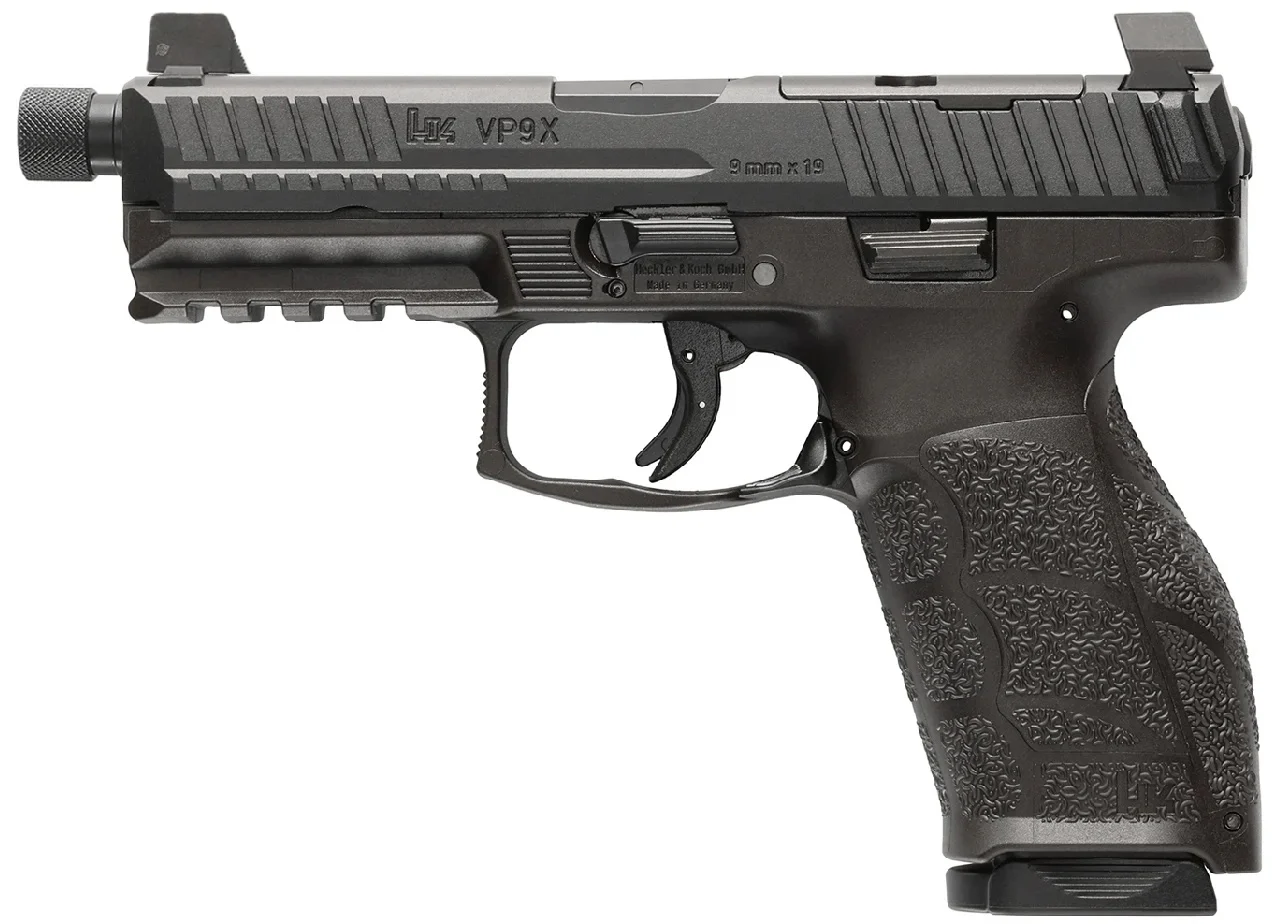 HK VP9A1 X TACTICAL OR 9MM 4.7 17/20RD