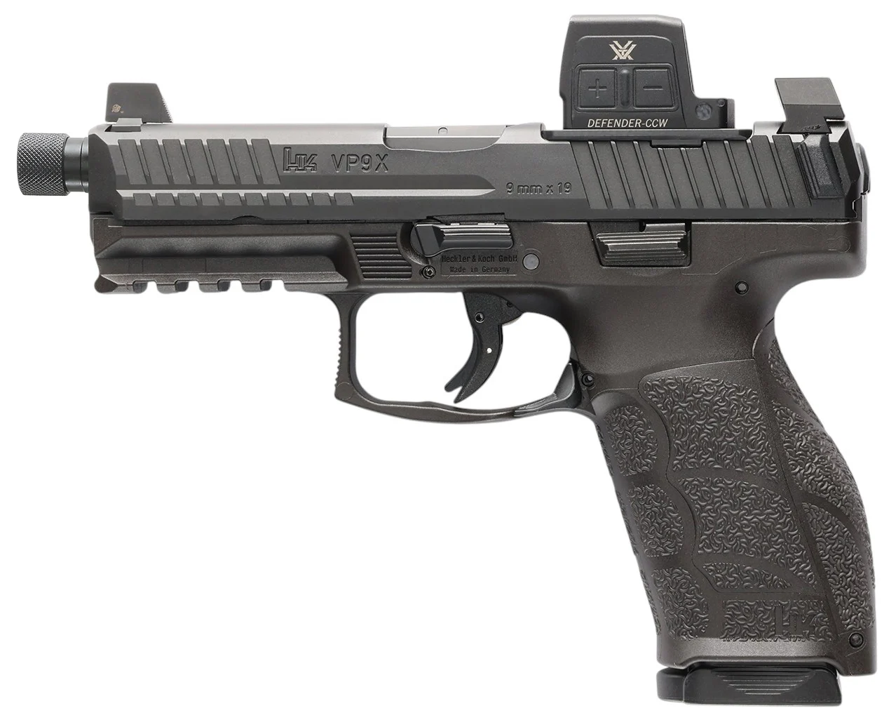 HK VP9A1 X TACTICAL VORTEX 9MM 4.7 17/20RD