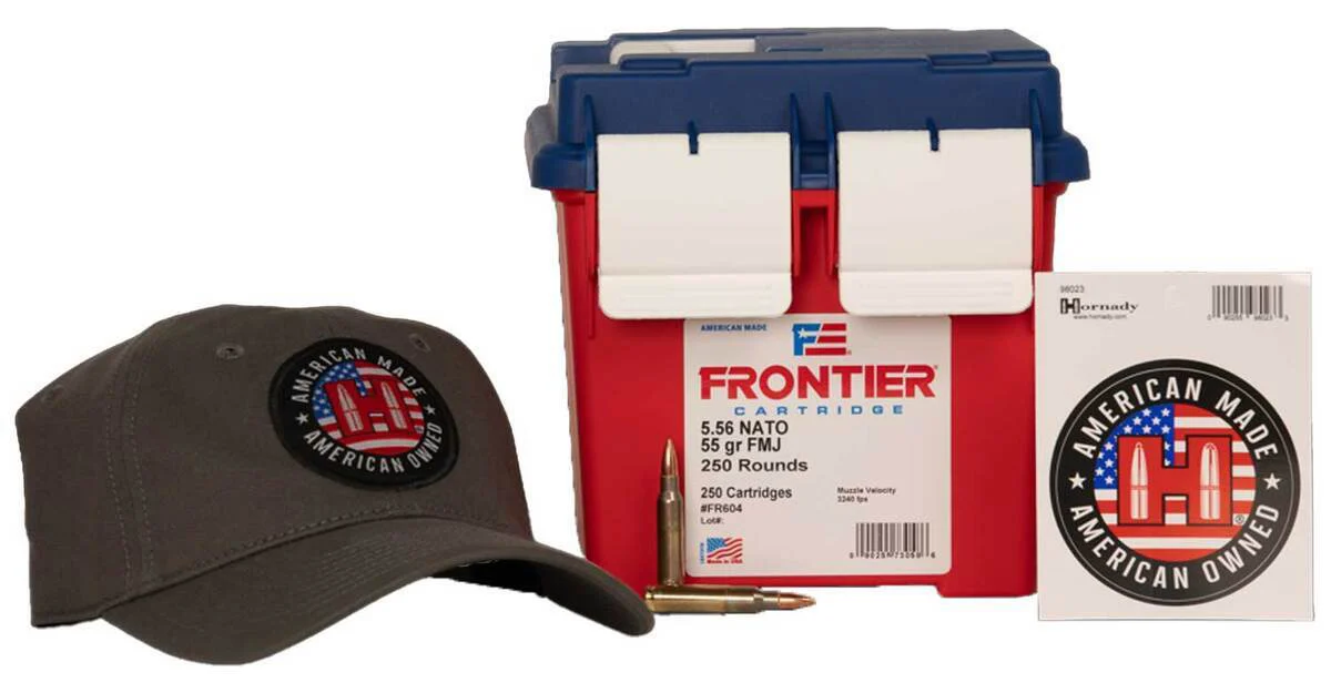 HORN FRONTIER 5.56NATO 55GR FMJ XM193 250RD