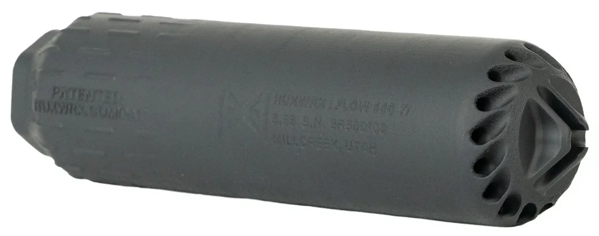 HUXWRX SUPPRESSOR FLOW 556 Ti BLK 1/2X28