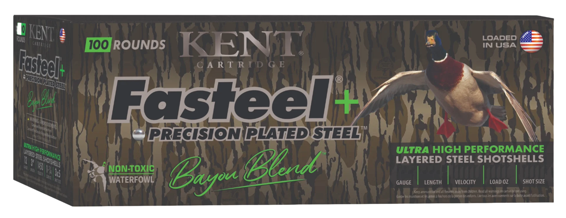 KENT FASTEEL+ BAYOU 20GA 1OZ #2X5 100/2