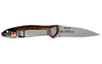 KERSHAW LEEK 3" RNBW TROUT/SILVER - Image 2