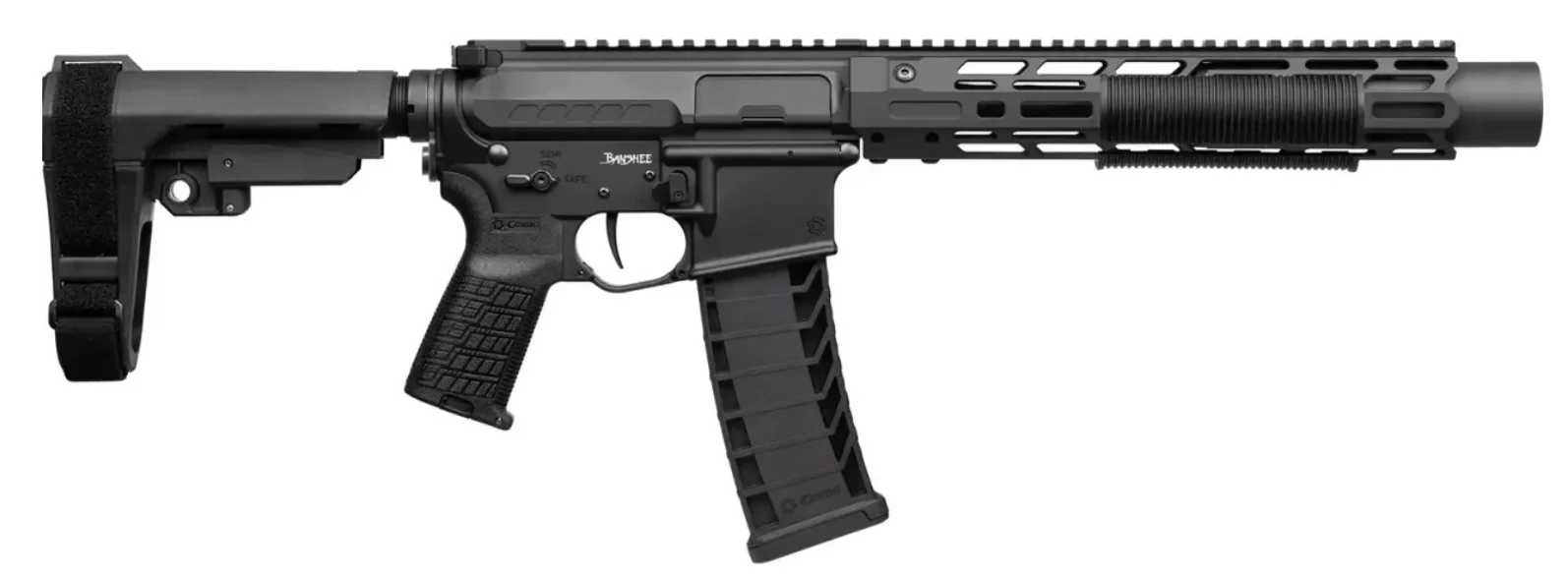 CMMG ZEROED BANSHEE 9MM 6.5 SR MK4 BLK
