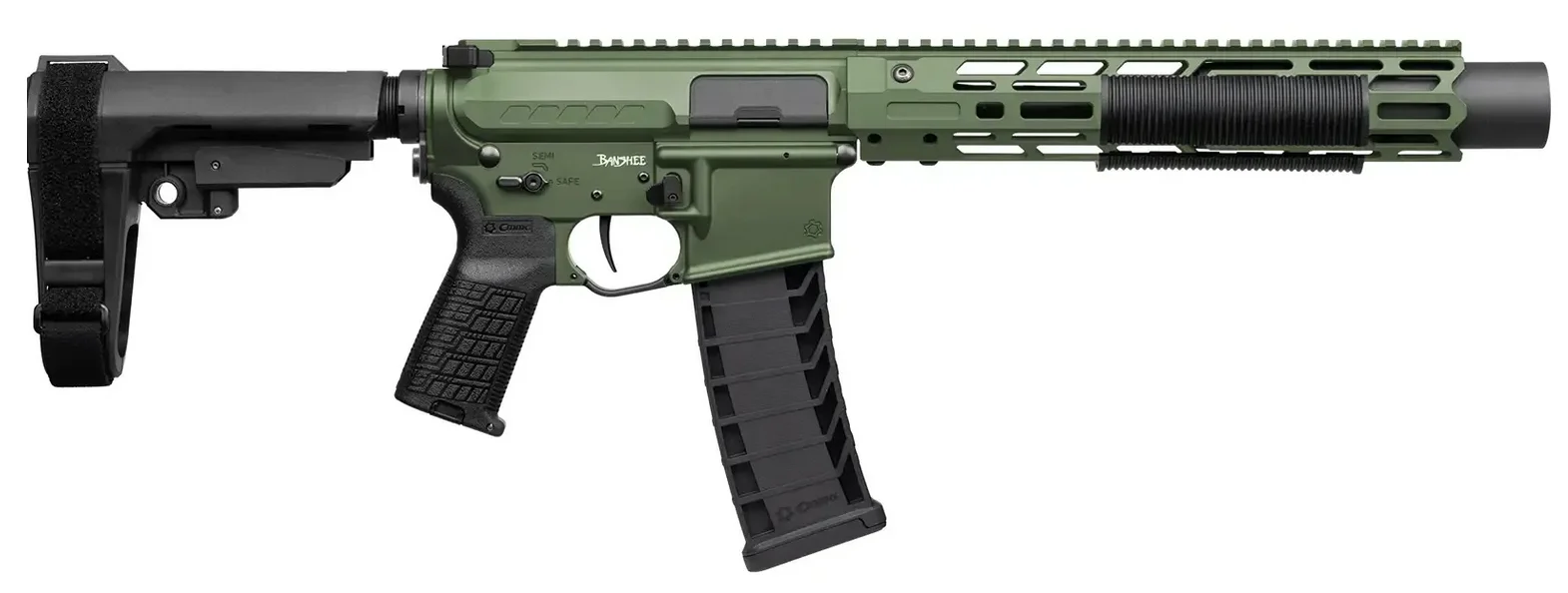 CMMG ZEROED BANSHEE 9MM 6.5 SR MK4 FS GR