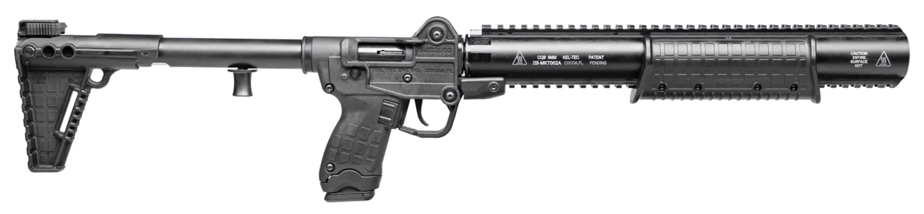 KEL SUB-2000 CQB 9MM 16 GLOCK 17RD BLK