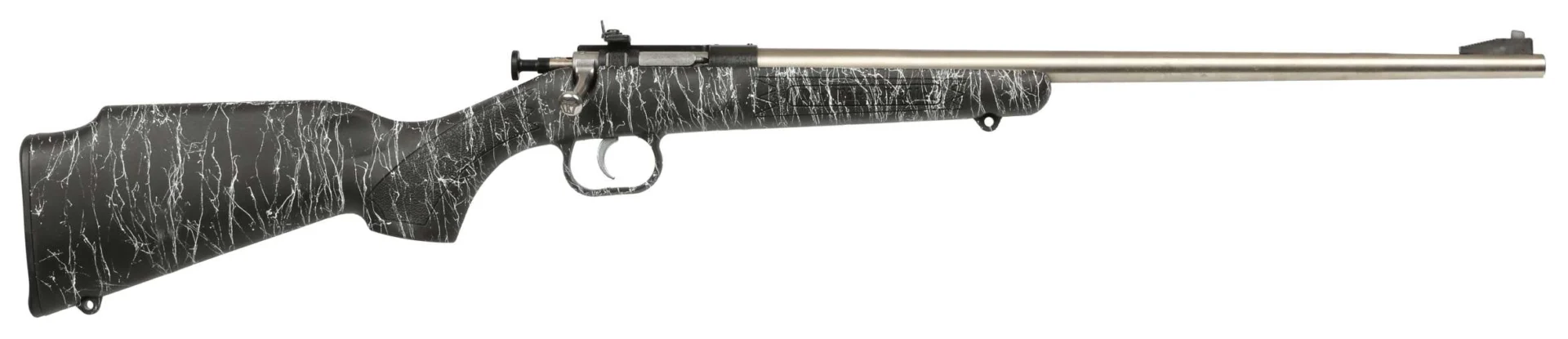 KSA CRICKETT BLK SYN 22LR WHITE WEBBED SS