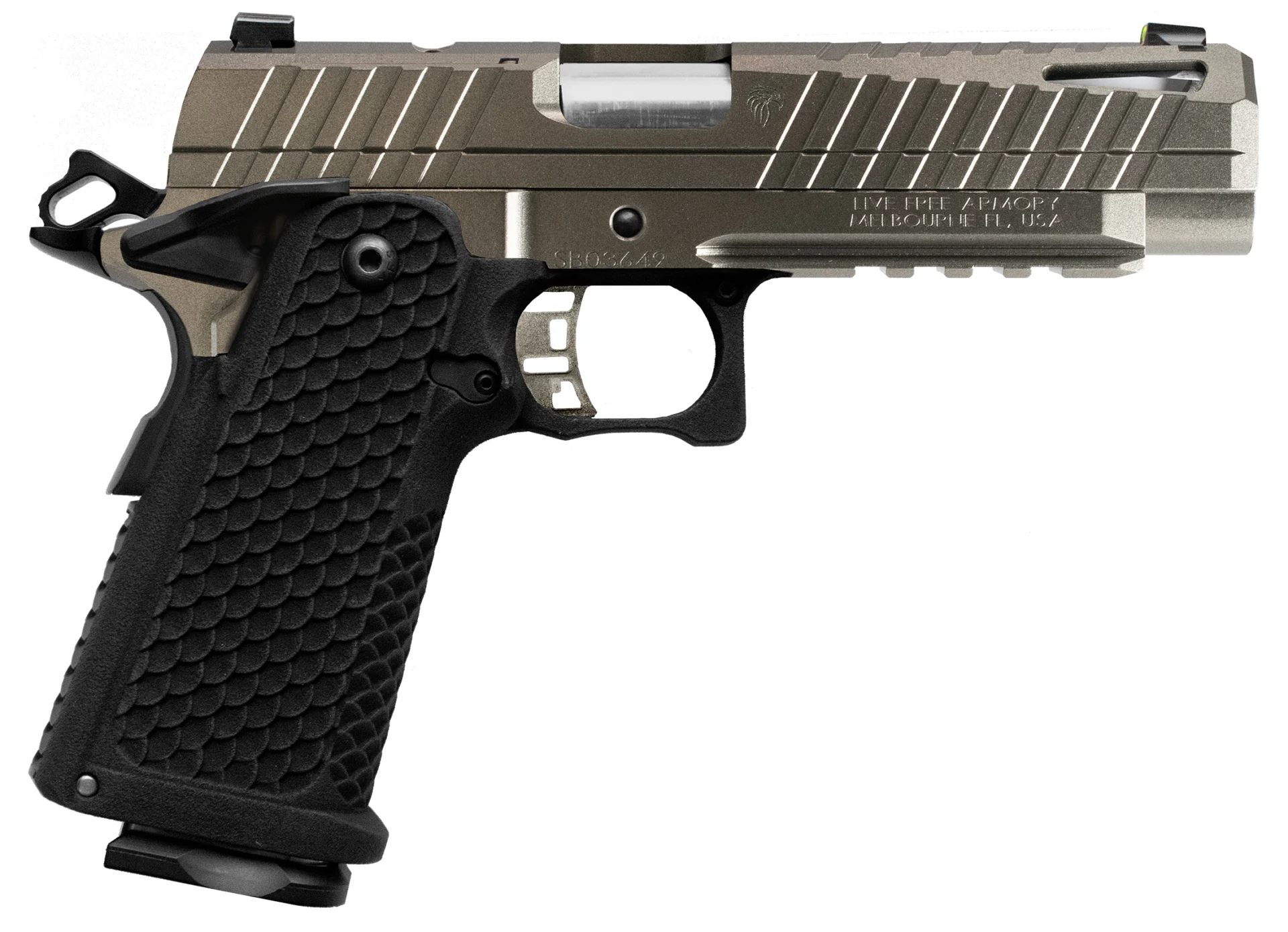 LFA APOLLO 11 COMPACT 9MM 4.15 17RD SILVER OR