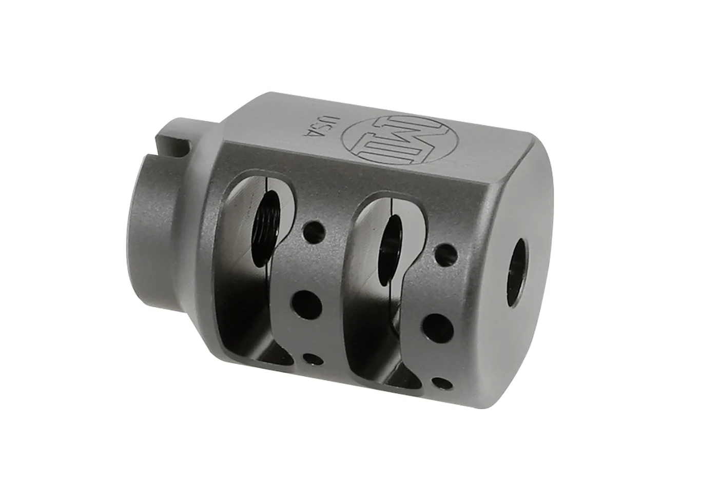 MI ALPHA TANK BRAKE BLK 1/2X28-9MM