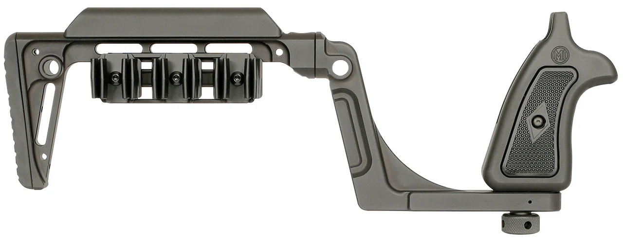 MI BOUNTY HUNTER RUGER GP100 STOCK BLK