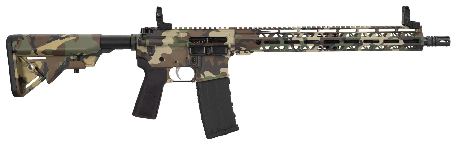 MKS HP-15 5.56 16 M81 WOODLAND CAMO MLOK 15