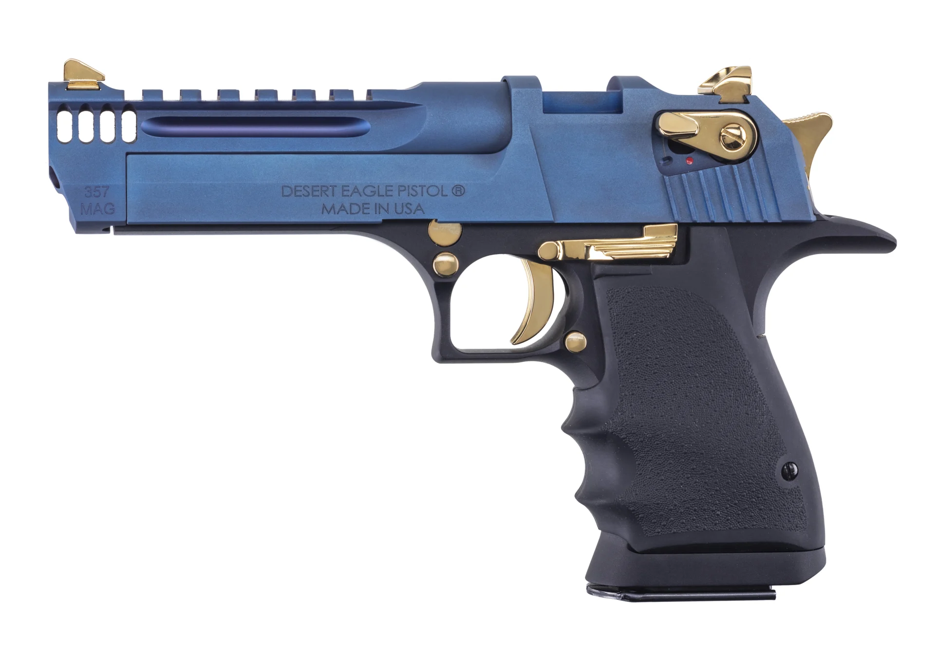 MR DESERT EAGLE 357MAG 5 BLK/CARBO BLUE MB