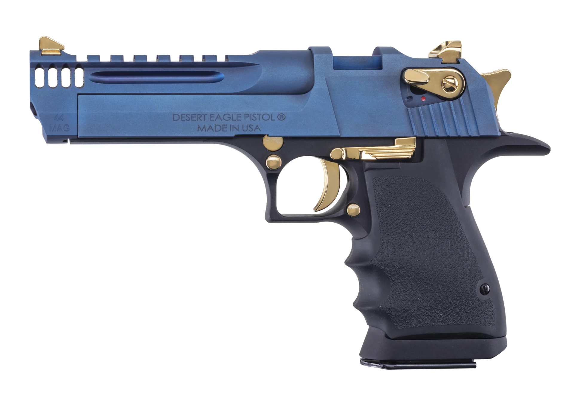 MR DESERT EAGLE 44MAG 5 BLK/CARBO BLUE MB