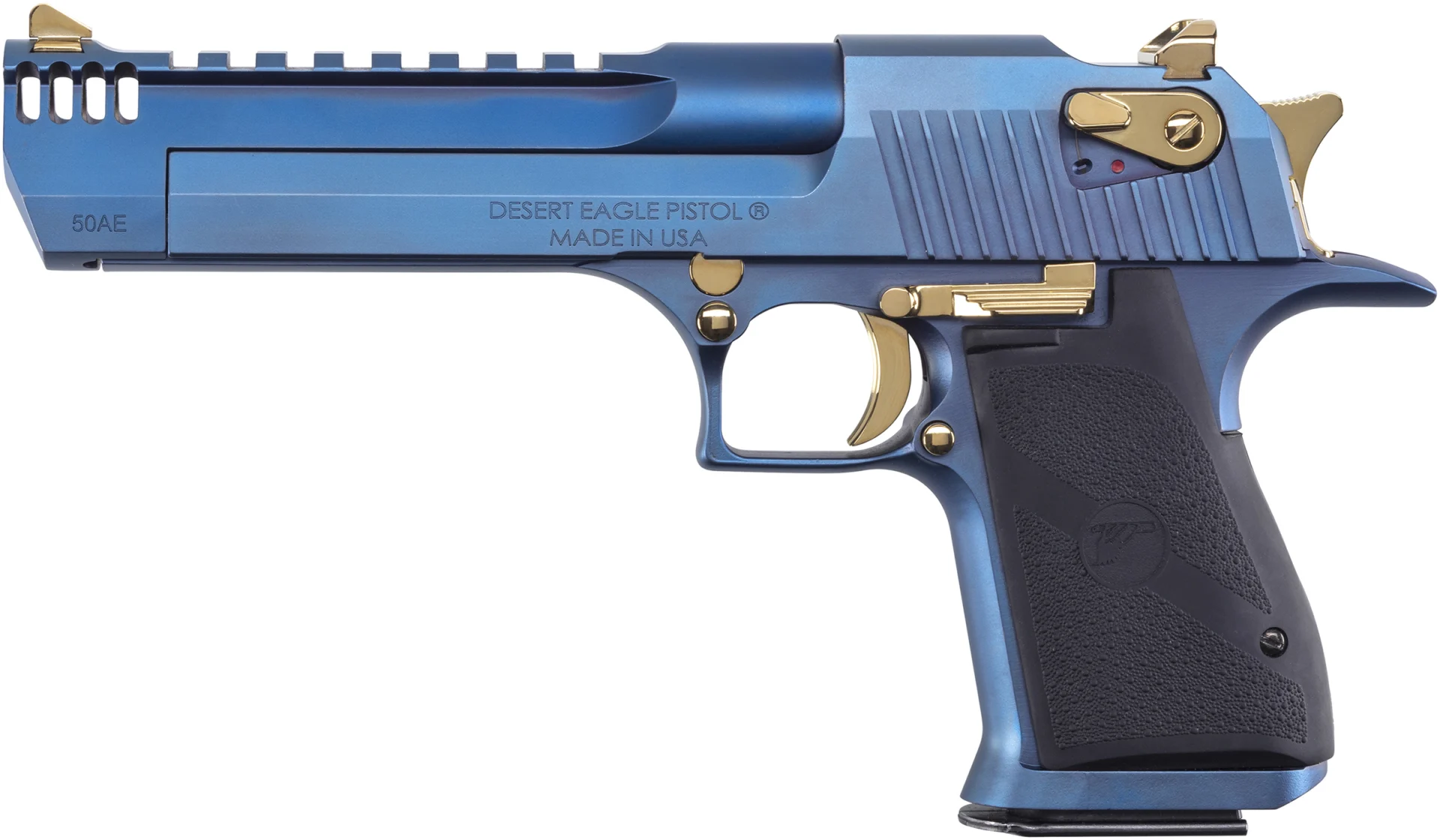 MR DESERT EAGLE 50AE 6 CARBO BLUE W/GOLD