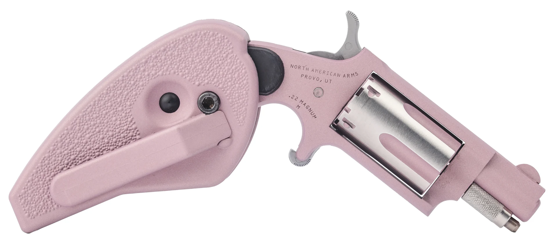 NAA FOLDING HOLSTER GRIP 22MAG 1 1/8 ROSE