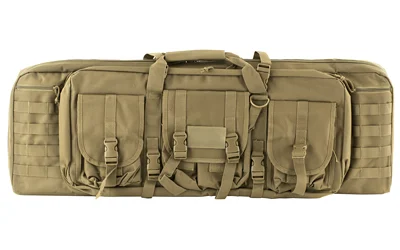 NCSTAR VISM DBL CARB CASE TAN 36"